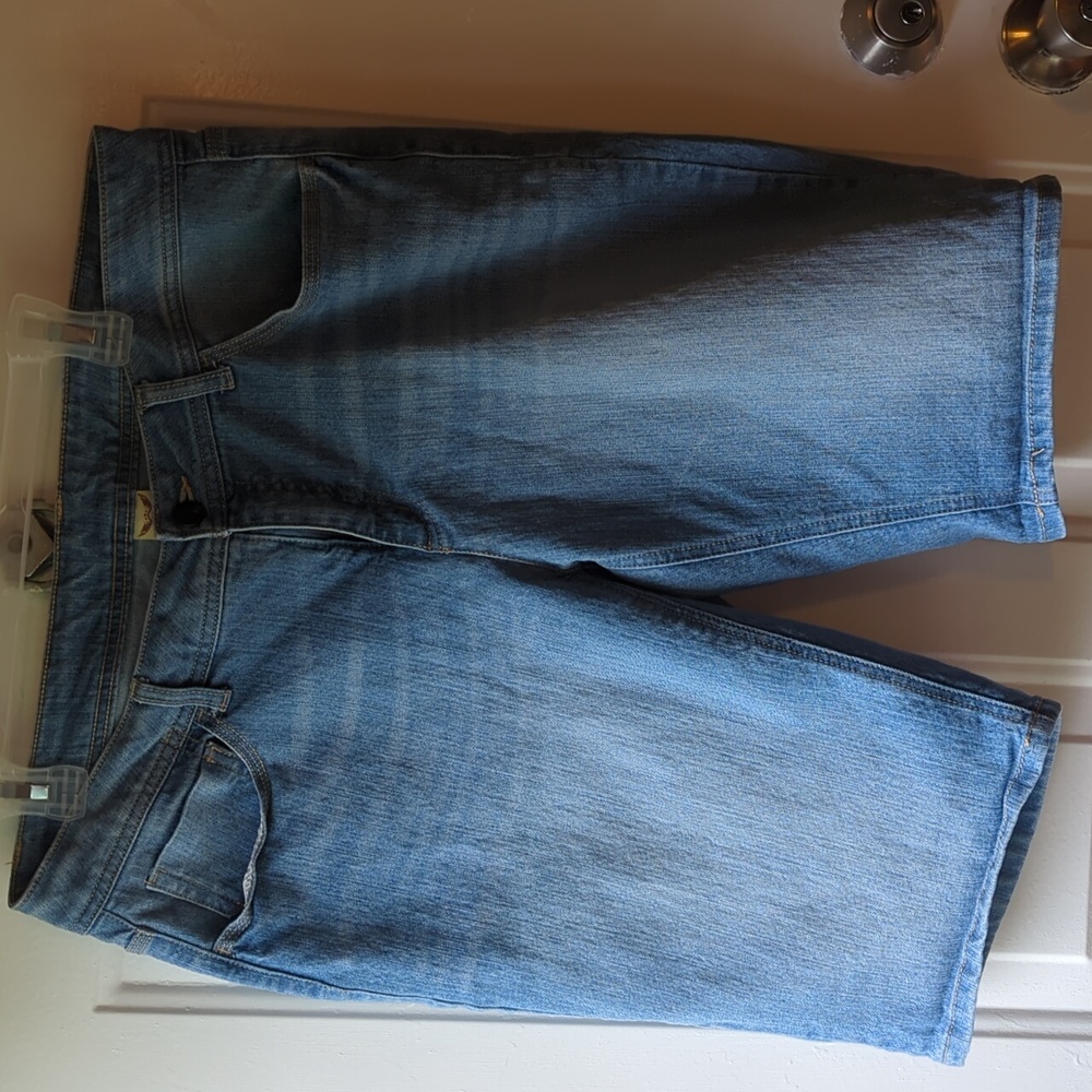 Women's Faded Glory Jean Shorts Size 16